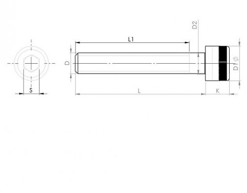Socket head cap screws 1960 series ANSI B.18.3 8NC 32 threads X 2 grade 8