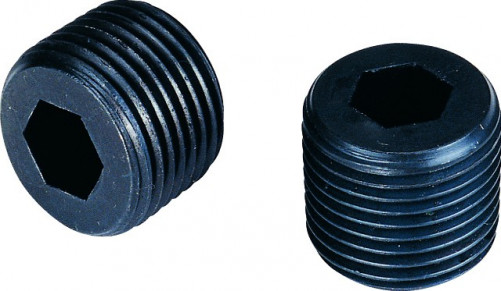 NPTF 1/2 GAS headless conical drain plug nickel-chrome alloy
