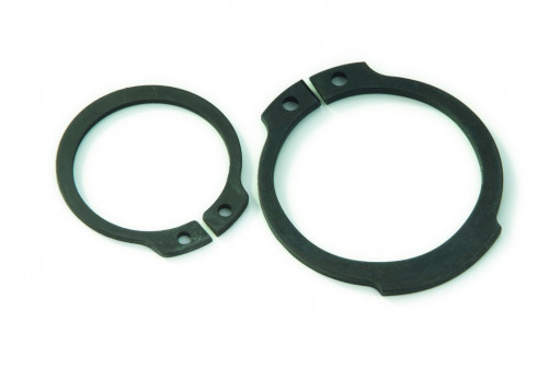 External circlips DIN 471 205mm steel XC75 phosphated