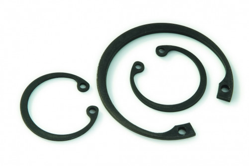 Internal circlips DIN 472 138mm XC75 phosphated steel