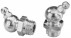 Grease nipple type «&nbsp;hydraulic&nbsp;» 45° DIN 71412 M8 X 1.25 steel XC10 zinc-plated white