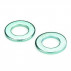 Flat washer DIN 125 10mm white zinc-plated steel