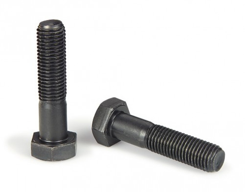 Hexagonal head screw Fine pitch partially threaded DIN 960 M12 X 1.50 X 60mm cl.8.8