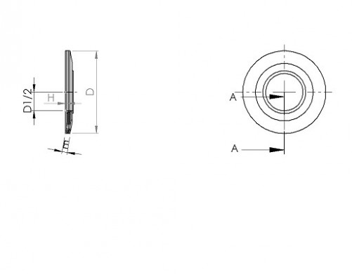 3-part 12mm XC75 zinc-plated bichromate miscellaneous washer