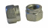Self-locking all-metal double-slotted hex nut NFE 25411 M4 X 0.70 steel cl.8 zinc chrome 3 150hBS