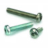 6-lobe oval socket head machine screws DIN 7500CTORX M4 X 0.70 X 6mm case-hardened steel white zinc plated