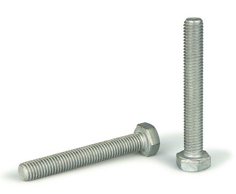 Fully threaded hexagonal head screw ISO 4017 M16 X 2.00 X 50mm Cl.8.8 hot-dip galvanized